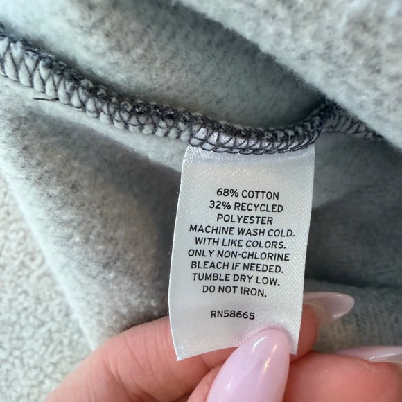 BP. Baggy Wide Leg Sweatpants Grey Medium Charcoal Heather - Picture 6 of 7